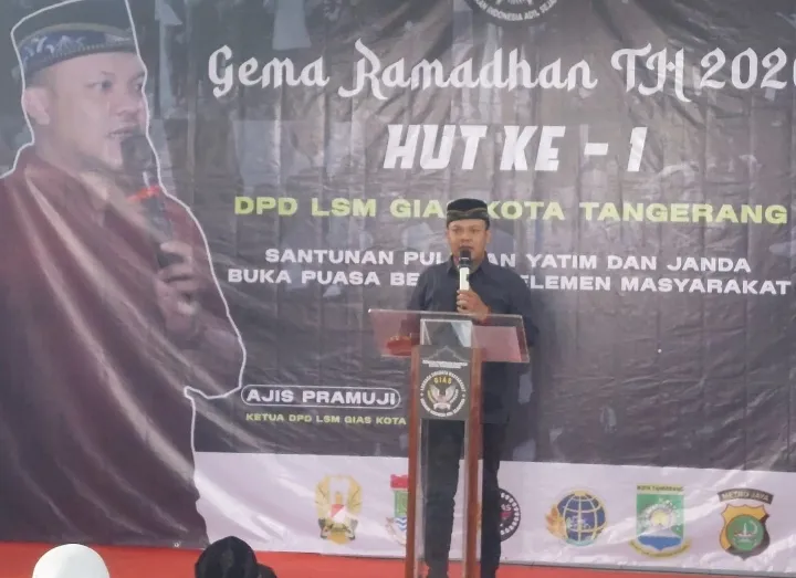 HUT Pertama LSM GIAS Kota Tangerang Rayakan dengan Bukber dan Santunan