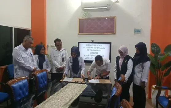 RRI Jalin Kerjasama dengan Sentra Budi Perkasa Palembang untuk Perluasan Jangkauan Informasi