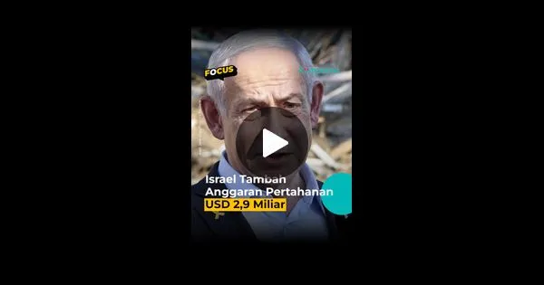 Israel Alokasikan Tambahan USD 2,9 Miliar untuk Anggaran Pertahanan