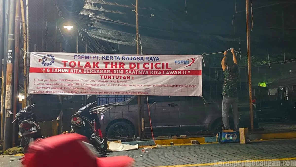 FSPMI Sidoarjo Siapkan Mogok Kerja Demi Tegakkan Hak THR