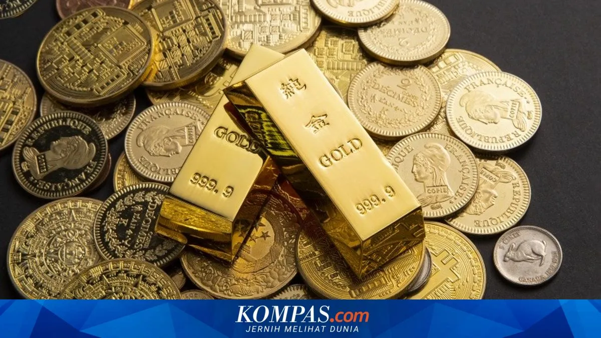Harga Emas Stabil, Pasar Fokus pada Isu Perdamaian AS-Iran
