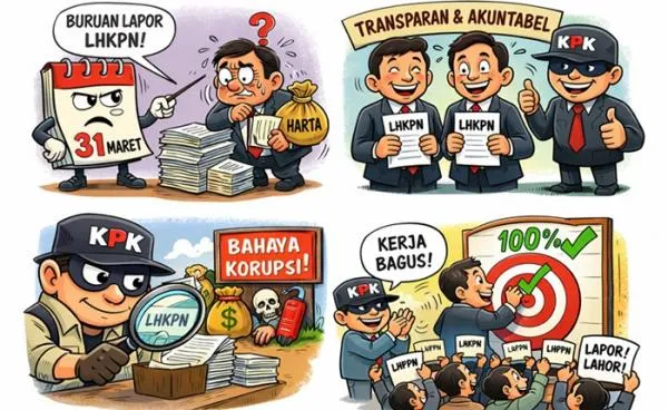KPK Catat 94 Ribu Pejabat Belum Lapor LHKPN Jelang Batas Waktu