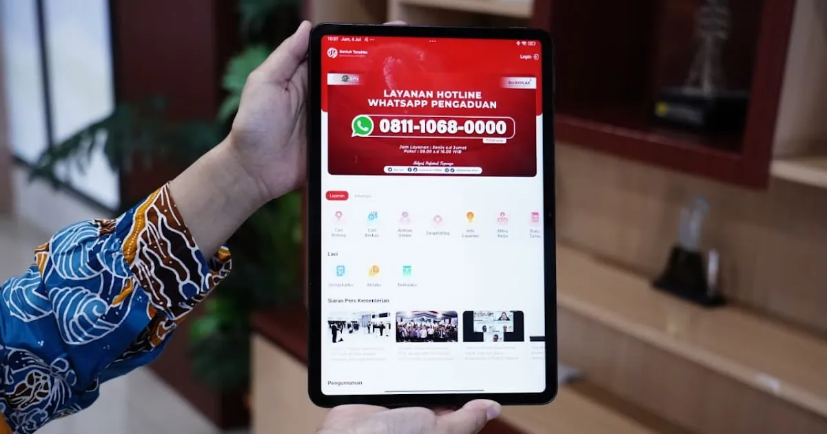 Transformasi Digital Layanan Pertanahan Menguatkan Aspek Keamanan dan Kepastian Hukum