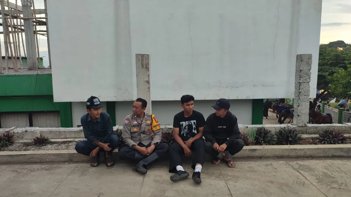 Bhabinkamtibmas Cilengkrang Ajak Pemuda Cegah Balap Liar Selama Ramadhan