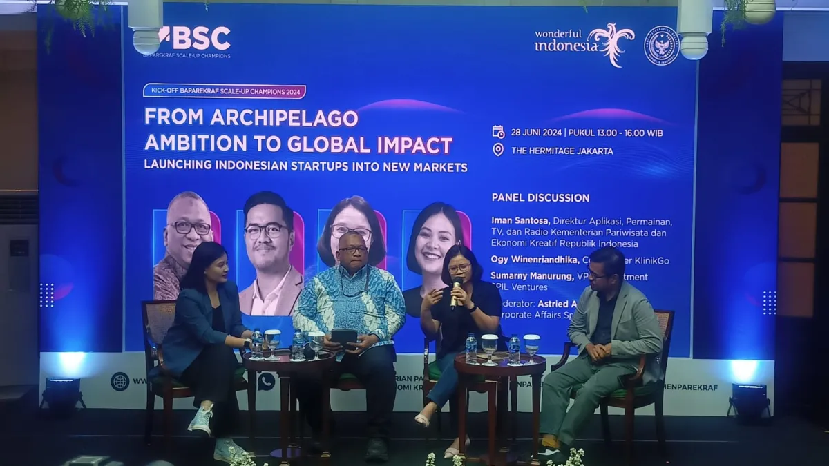 Kemenparekraf Luncurkan 10 Startup Terpilih dalam Program Akselerasi BSC 2024
