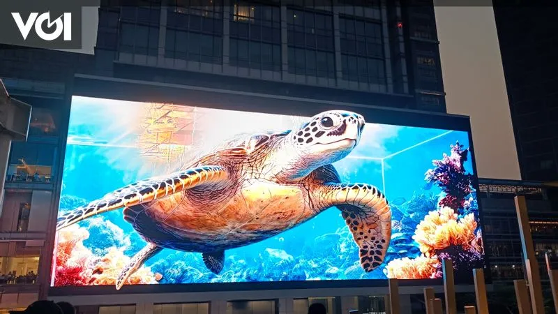 Peluncuran Iconic Thamrin: Jaringan LED 3D Inovatif di Jakarta
