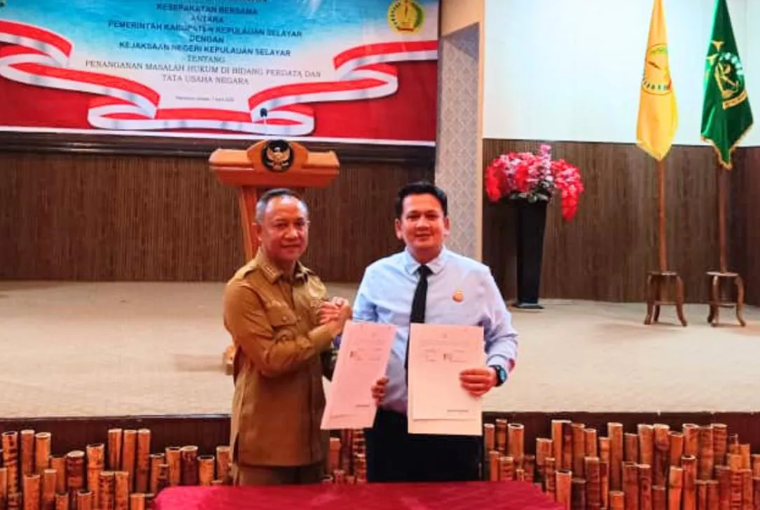 Pemkab Selayar dan Kejaksaan Teken MoU untuk Penguatan Hukum Perdata dan TUN