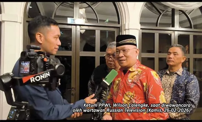 Wilson Lalengke Soroti Potensi Hubungan Indonesia–Rusia dalam Wawancara Televisi