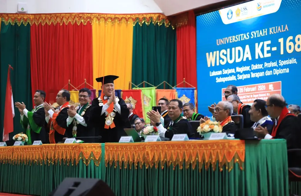 Rektor USK Ajak Wisudawan Tingkatkan Kepedulian Sosial