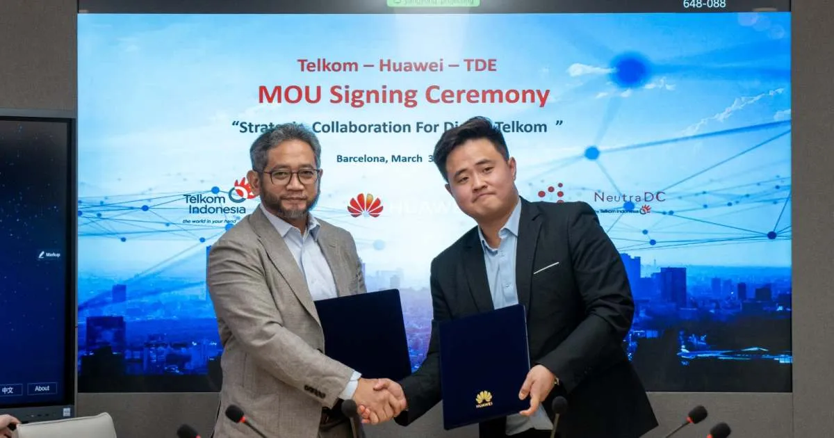 Kolaborasi Telkom dan Huawei Perkuat Infrastruktur Digital Indonesia