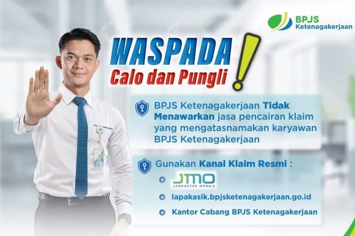 BPJS Ketenagakerjaan Pastikan Klaim JHT Gratis Tanpa Calo