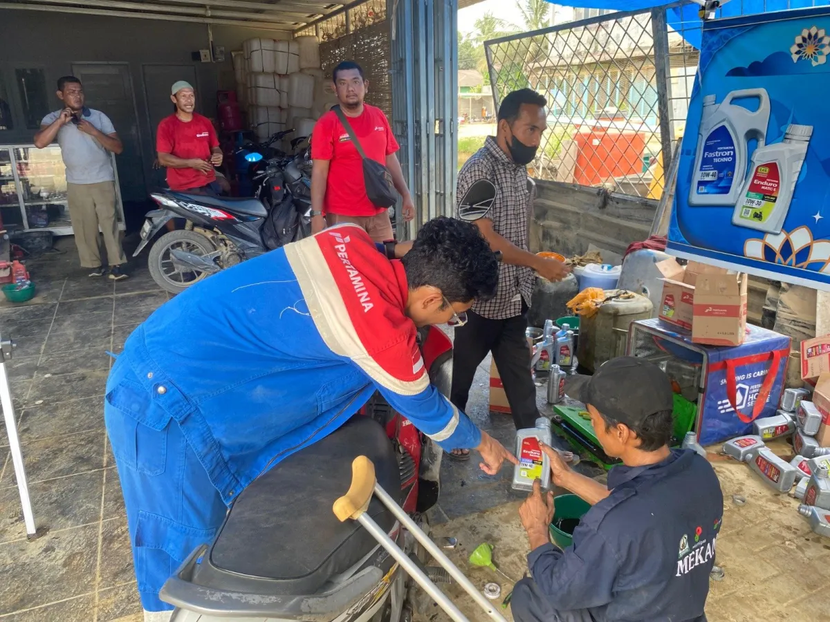 Pertamina Bantu Pemulihan Bengkel Difabel Pasca Banjir di Aceh Tamiang