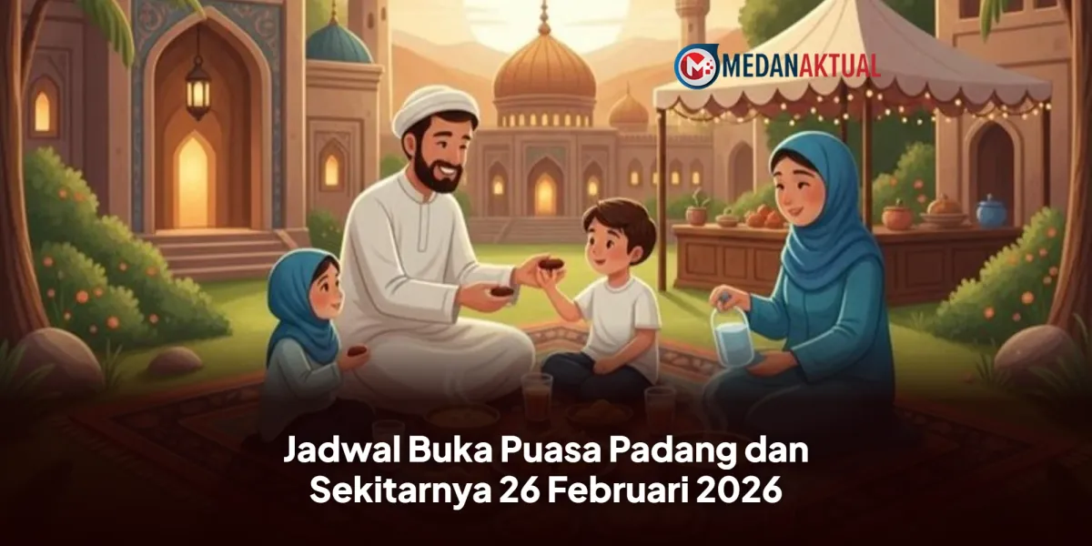 Jadwal Buka Puasa Ramadhan di Padang dan Sekitarnya 26 Februari 2026