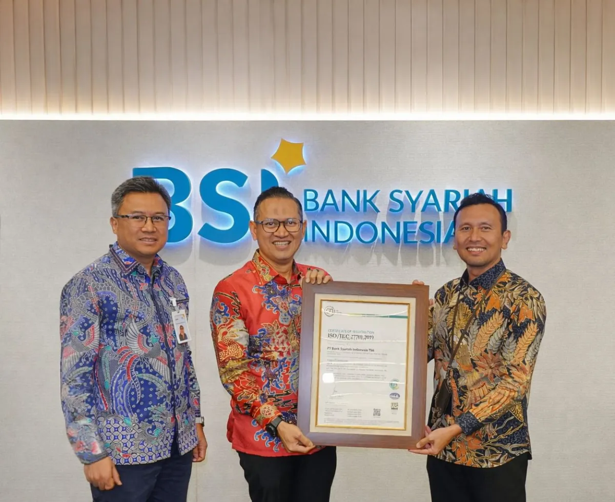 BSI Raih Sertifikasi ISO 27701:2019 untuk Optimalisasi Pelindungan Data Nasabah