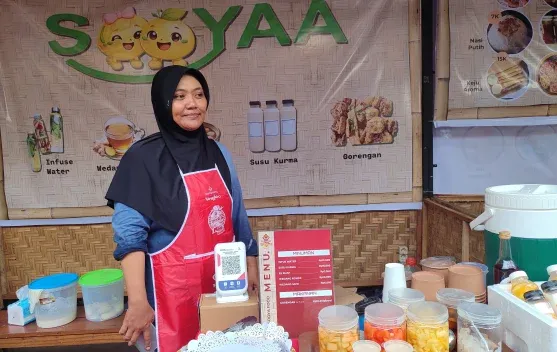 Antusiasme Tinggi Pengunjung di Kampoeng Kuliner Ramadan Mataram