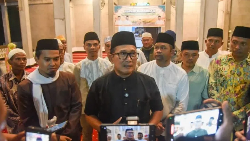Pembangunan Jalan Poros Teluk Pakedai Dilanjutkan Setelah Lebaran