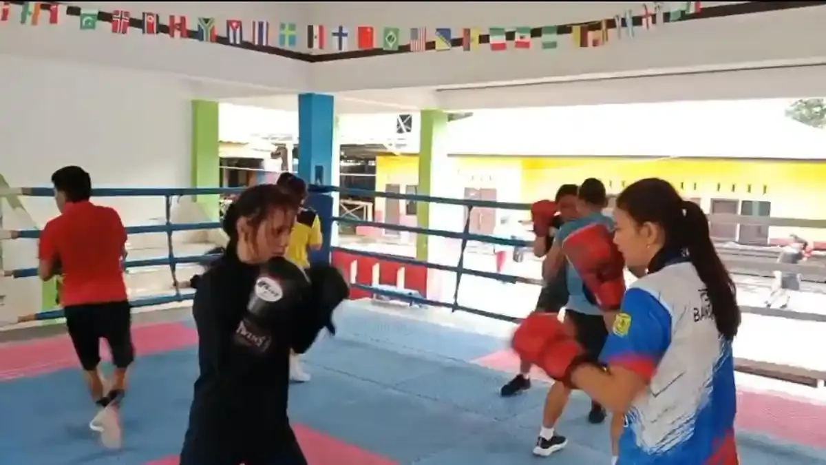 Program Latihan Atlet Tinju Banjarmasin Adaptasi Ramadan