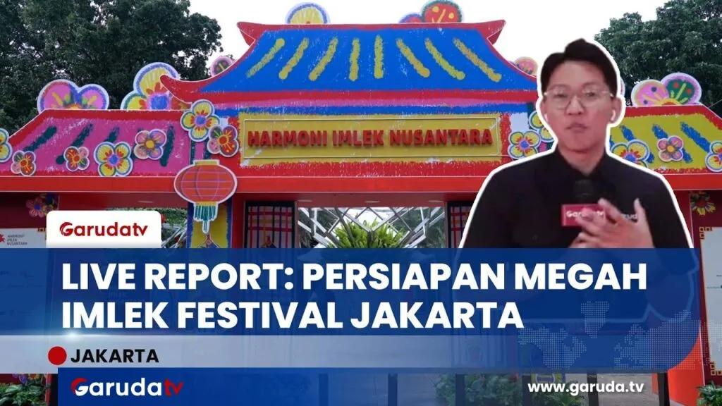 Presiden Prabowo Hadiri Puncak Imlek Festival 2026 di Lapangan Banteng