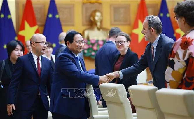 Perdana Menteri Vietnam Sambut Duta Besar Uni Eropa dalam Upaya Perkuat Kerja Sama Strategis