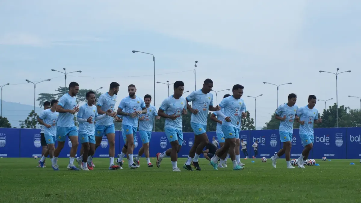 Kondisi Kebugaran Skuad Persib Tetap Prima Pasca Libur Lebaran