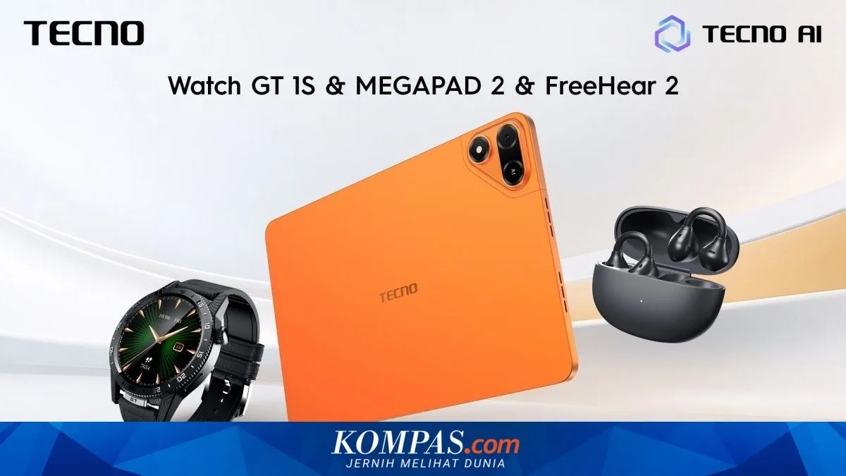Tecno Luncurkan Smartwatch GT 1S dengan GPS Dual-band dan Baterai Tahan 15 Hari