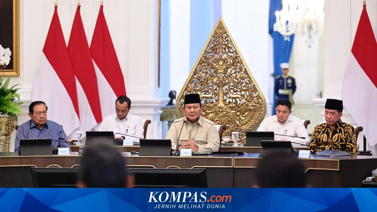 Prabowo Undang SBY dan Jokowi dalam Makan Malam Kebangsaan di Istana