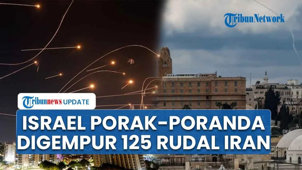 Serangan Rudal Iran Hancurkan Infrastruktur Tel Aviv, IDF Menghadapi Tantangan Besar