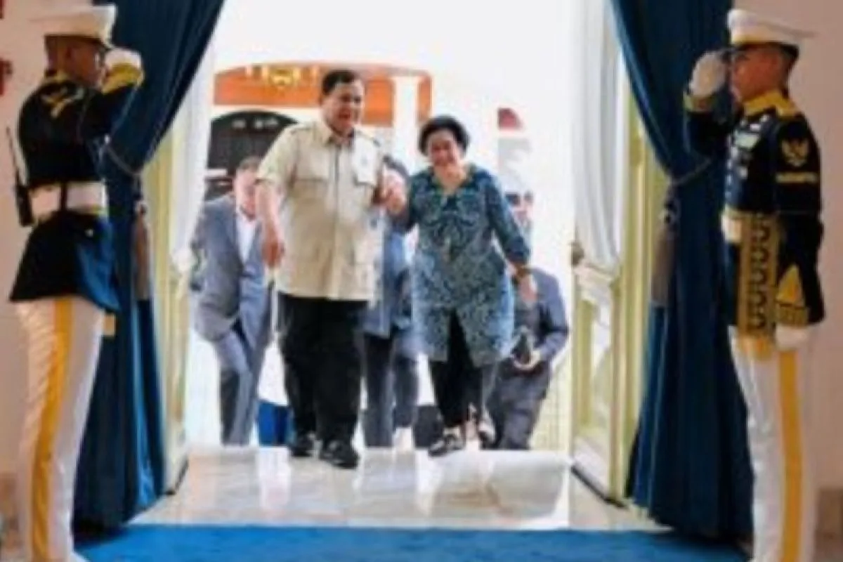 Prabowo dan Megawati Bahas Isu Strategis Geopolitik di Istana Merdeka