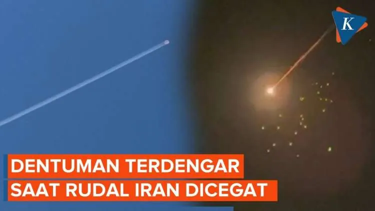 Ketegangan Meningkat: Rudal Iran Dicegat di Yordania dan Israel