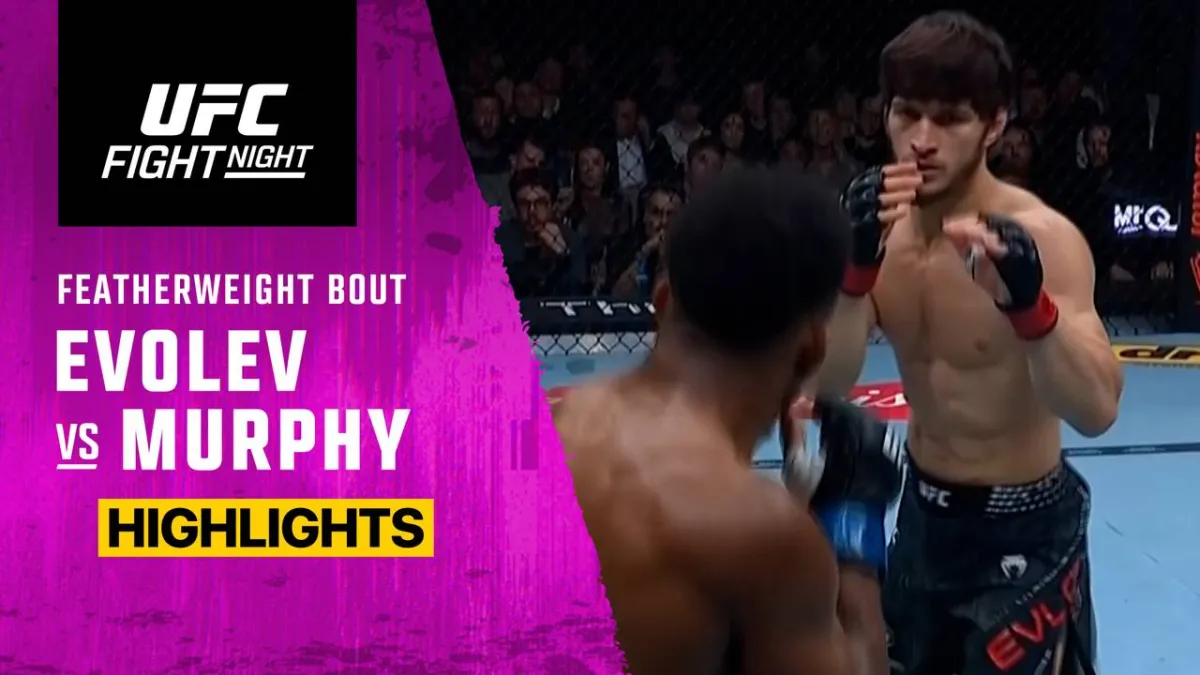 Sorotan Pertandingan Evloev vs Murphy di UFC 2026