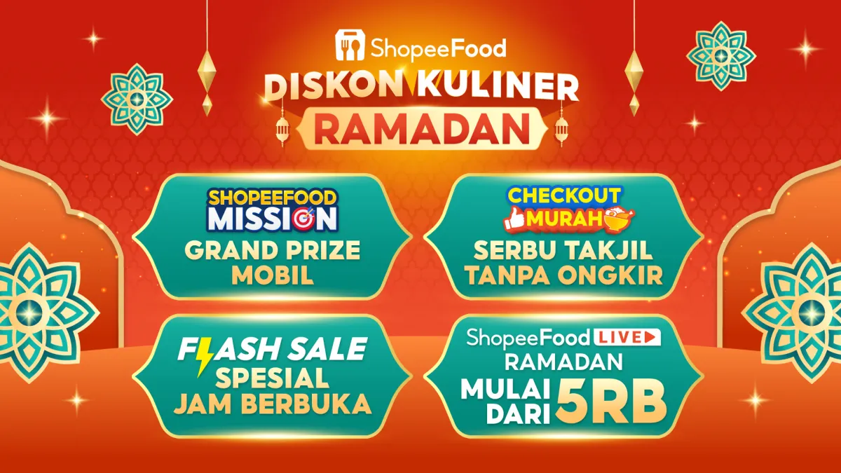 Promo Menarik ShopeeFood Sambut Ramadan dengan Diskon Kuliner
