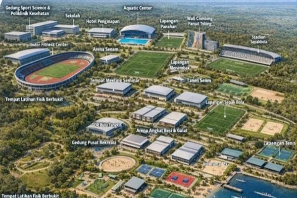 Kemenpora Siapkan Sport Center Nasional dengan Fasilitas Bertaraf Dunia di Bogor