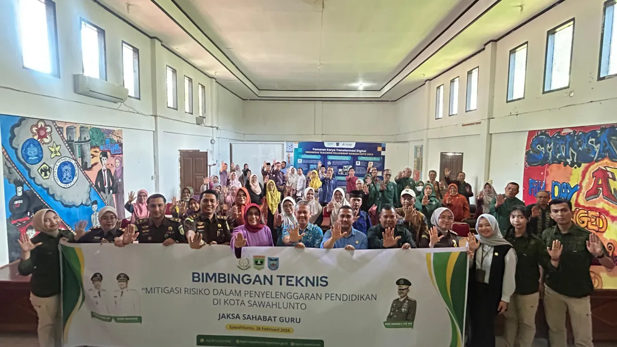 Dinas Pendidikan dan Kejaksaan Sawahlunto Gelar Bimtek 'Jaksa Sahabat Guru' untuk Tata Kelola Keuangan Pendidikan