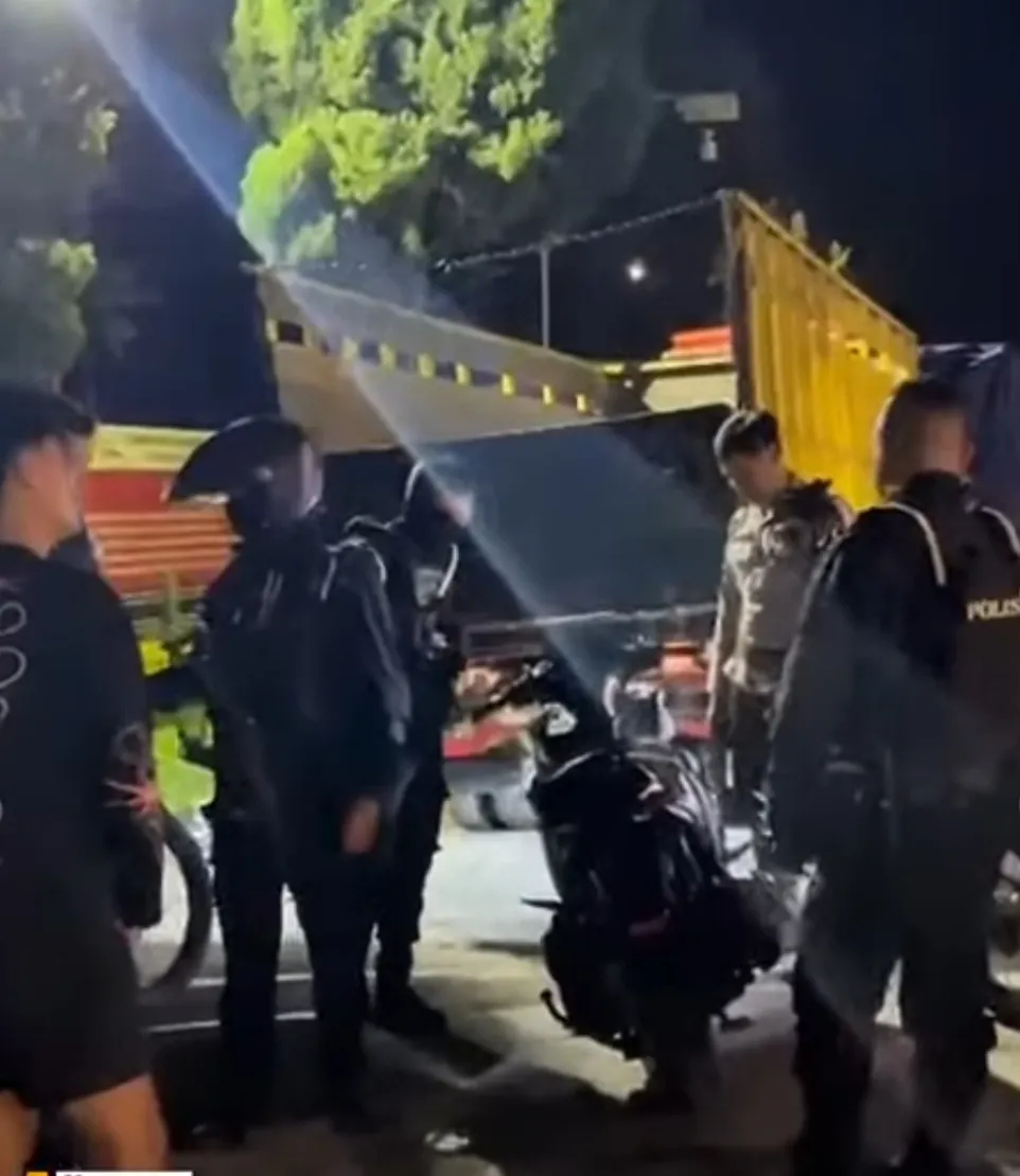 Polisi Cianjur Amankan Dua Pemuda dalam Patroli Balap Liar