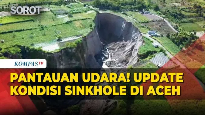 Update Kondisi Sinkhole di Aceh dan Dampaknya Terhadap Akses Transportasi