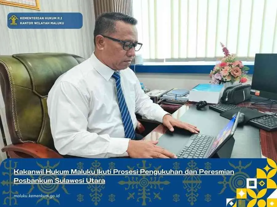 Kakanwil Hukum Maluku Dorong Profesionalisme ASN Melalui Sosialisasi dan Pengukuhan