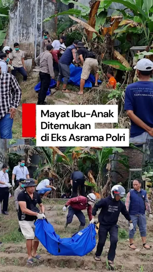 Dua Mayat Perempuan Diduga Ibu dan Anak Ditemukan di Jombang