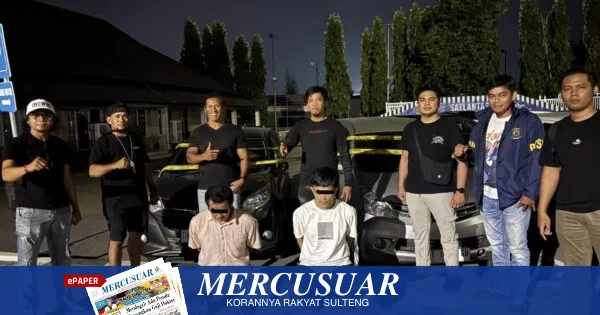 Pencuri Mobil Ditangkap Resmob Tadulako dalam Waktu Kurang dari 14 Jam