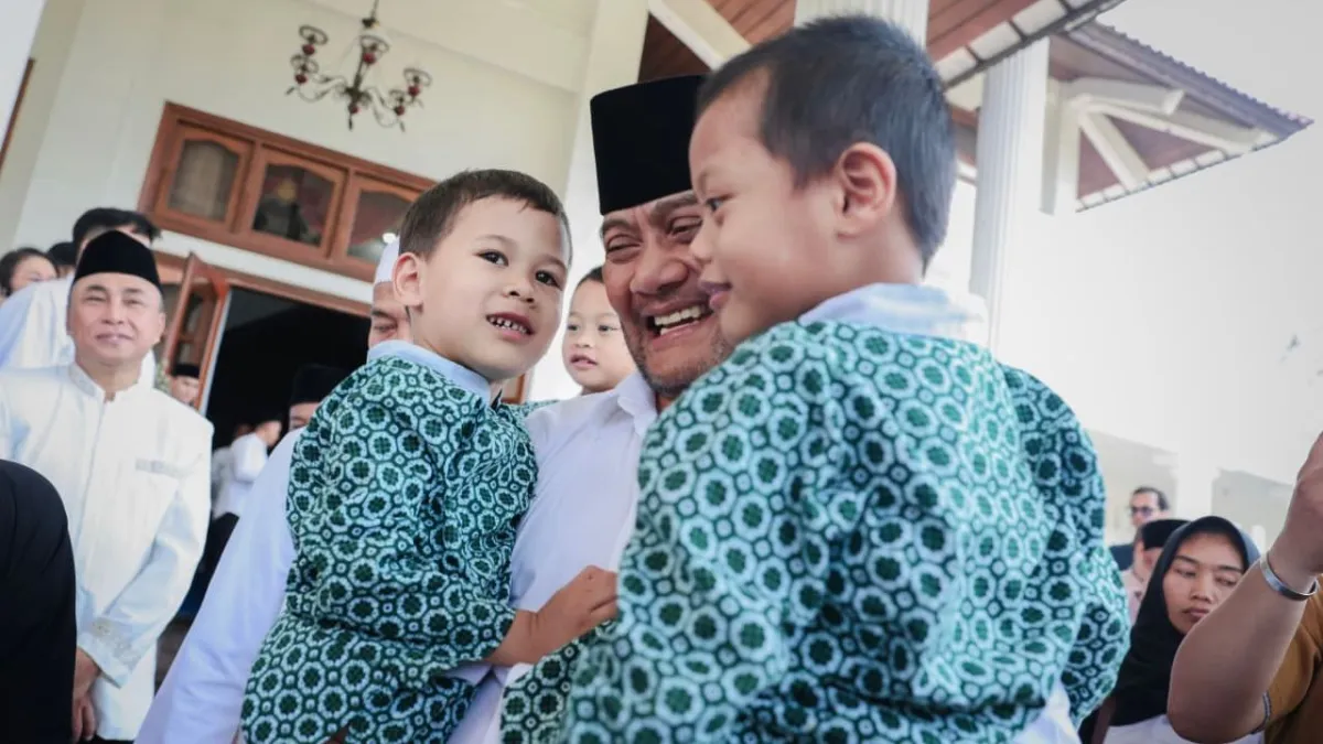 Gubernur Ahmad Luthfi Rayakan Idul Fitri Bersama Anak Panti dan Difabel