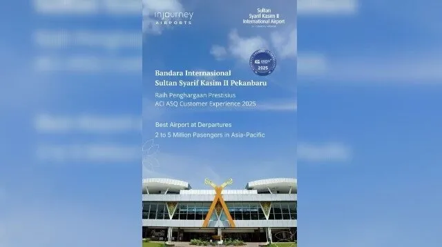Bandara SSK II Raih Penghargaan Internasional atas Pelayanan Unggul