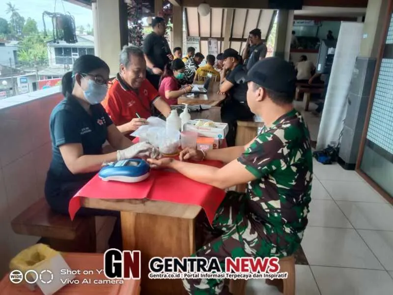Kodim Klungkung Gelar Donor Darah Sebagai Aksi Kemanusiaan