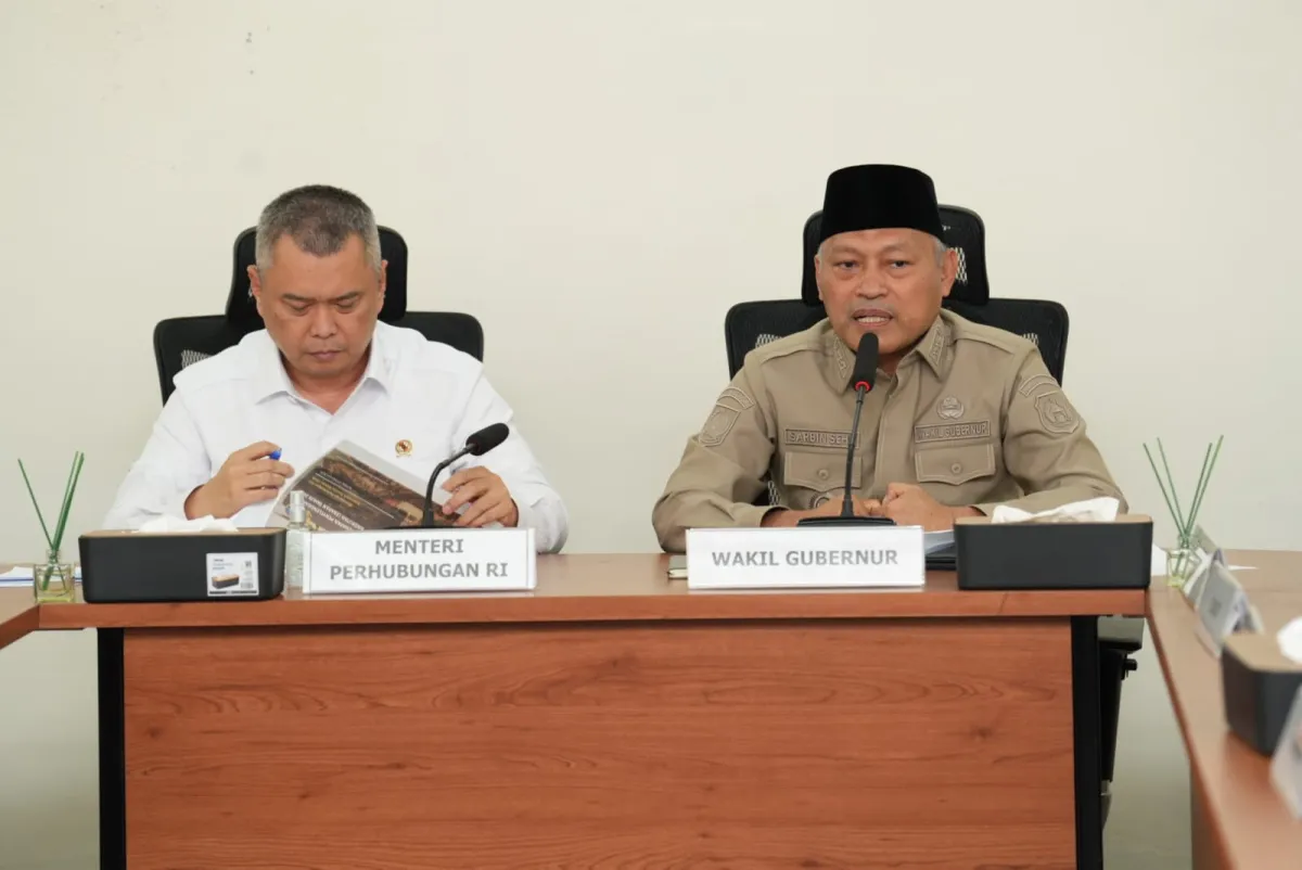 Wagub Malut Usulkan Pembangunan Infrastruktur Transportasi kepada Menhub
