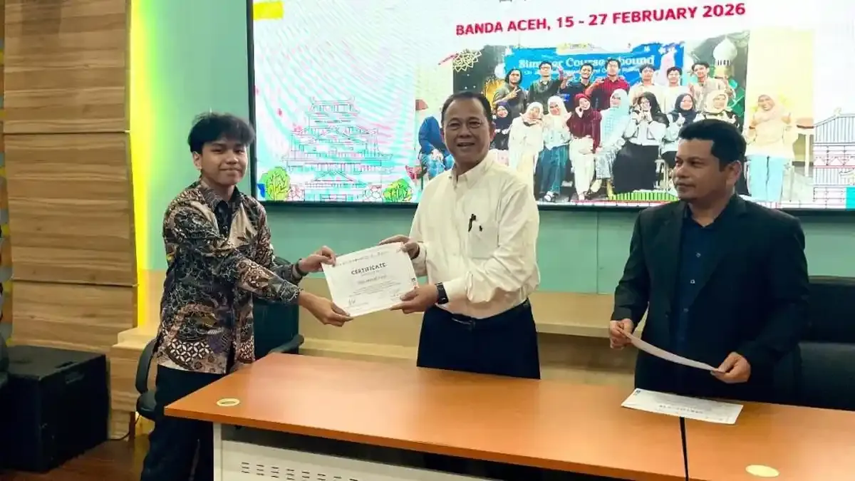 Penutupan Summer Course Bahasa Jepang 2026 di USK Perkuat Jejaring Internasional