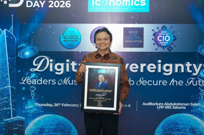 PERURI Raih Dua Penghargaan di Digital Day 2026 Berkat Transformasi Digital