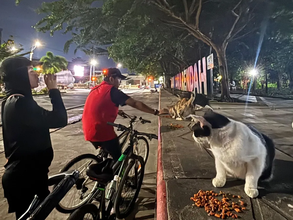 Bersepeda Malam Menjadi Gaya Hidup Baru Warga Samarinda