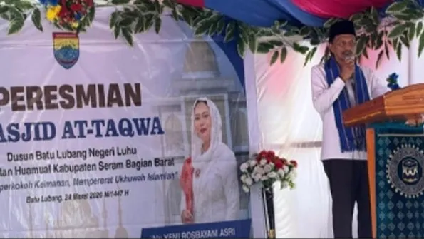 Bupati Seram Bagian Barat Resmikan Masjid At-Taqwa sebagai Pusat Pembinaan Umat