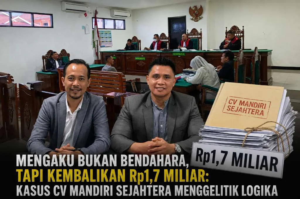 Kasus Penggelapan Dana di CV Mandiri Sejahtera Menghadapi Sorotan Hukum