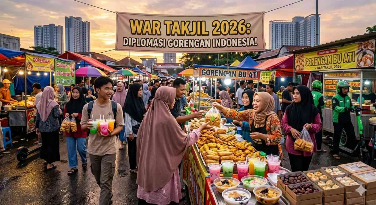 War Takjil 2026: Ruang Interaksi Lintas Agama dan Budaya Kuliner