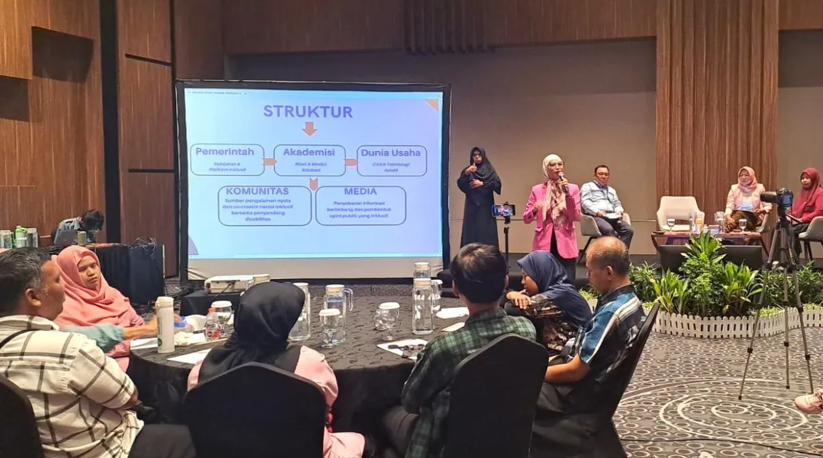 INOVASI Gelar Forum Strategi Komunikasi untuk Pemberdayaan OPDis Sidoarjo