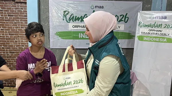 IBM Salurkan 100 Paket Pangan untuk Warga Rentan Menjelang Ramadan di Yogyakarta